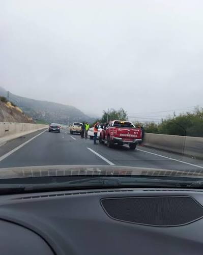 Accidente vehicular en Ruta 90 sector El Corte moviliza a bomberos entre San Fernando y Placilla